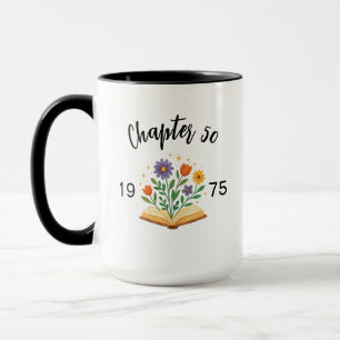 Personalized 50th Birthday Mug Mom Birthday Gift B