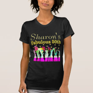 PERSONALIZED 50TH BIRTHDAY NYC DIVA T SHIRT