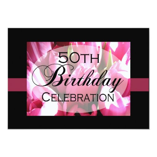 Personalised 50Th Birthday Invitations 5