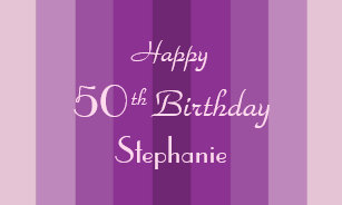 50th birthday banners signs zazzle