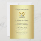 Personalized 50th Golden Wedding Anniversary