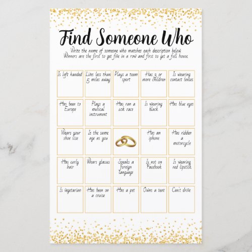 Personalized 50th Wedding Anniversary Game