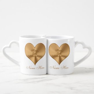Personalized 50th Wedding Anniversary Gifts MUGS Lovers Mug