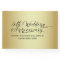 Personalized 50th Wedding Anniversary Gold