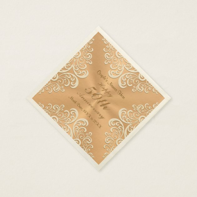 IHR Ideal Home Range Cocktail Napkins Disposable 3-Ply Paper Party Napkin Pack, 5\" X 5\", Checkered Pines (Cream), 20-Count