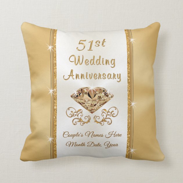 51st wedding anniversary gifts for parents