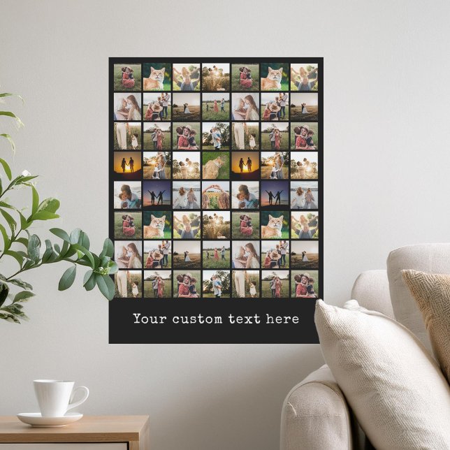 Personalized 56 Photo Collage Poster (Creator Uploaded)
