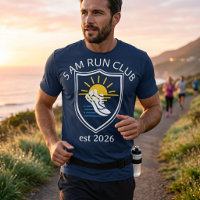 Personalized 5 AM Run Club | Custom Sunrise