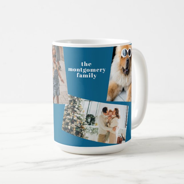 Personalized 5-Photo Mug (Front Right)