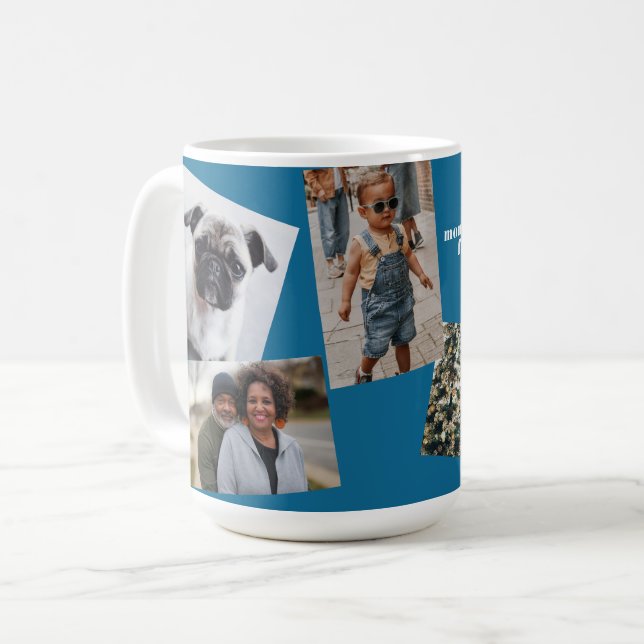 Personalized 5-Photo Mug (Front Left)