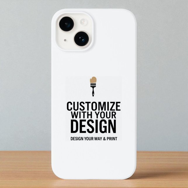 Personalized 5x7" Blank Company Branded Custom  Case-Mate iPhone Case (Creator Uploaded)