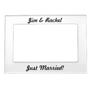 Personalized 5x7 Magnetic Photo Frame
