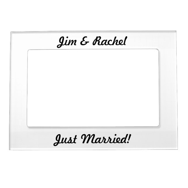 Personalized 5x7 Magnetic Photo Frame (Front)