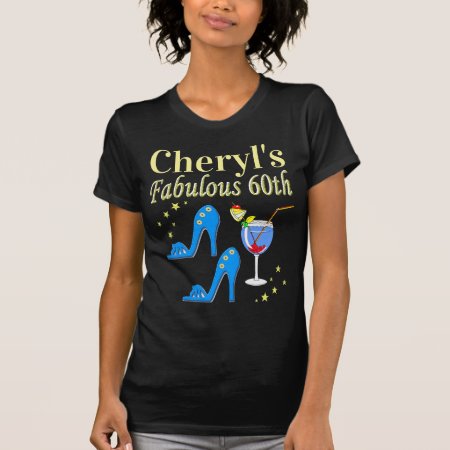 Personalized 60th Birthday Party Girl T-shirt