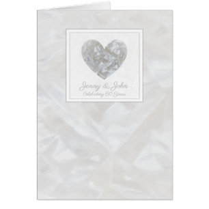 personalized 60th Diamond Wedding Anniversary card