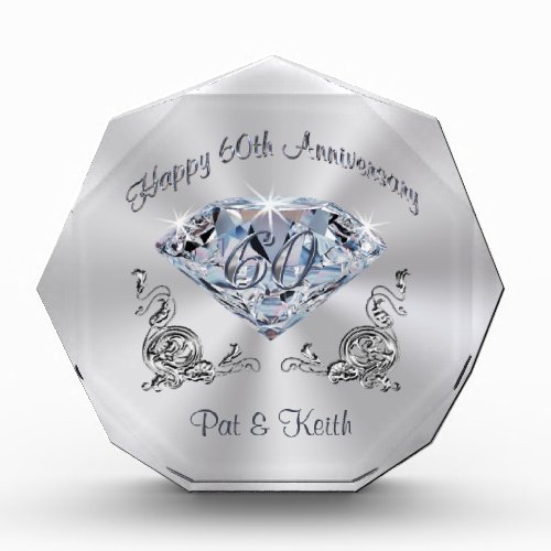 Personalized 60th Wedding Anniversary Gift Ideas