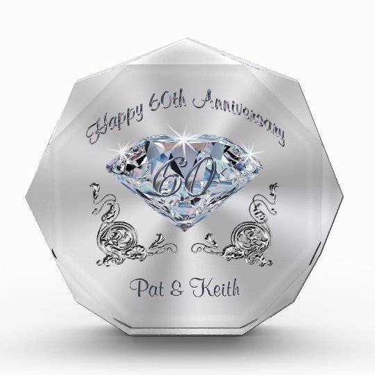 Personalized 60th Wedding Anniversary Gift Ideas | Zazzle