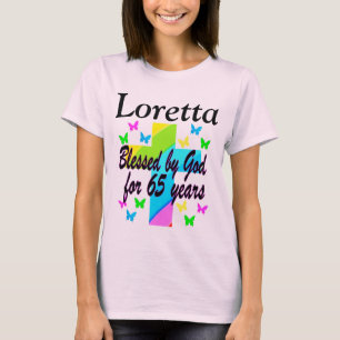 PERSONALIZED 65TH BIRTHDAY CHRISTIAN T SHIRT