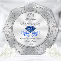 Personalized 65th Wedding Anniversary Gift Ideas