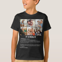 Personalized 6 Photo Collage Family Definition