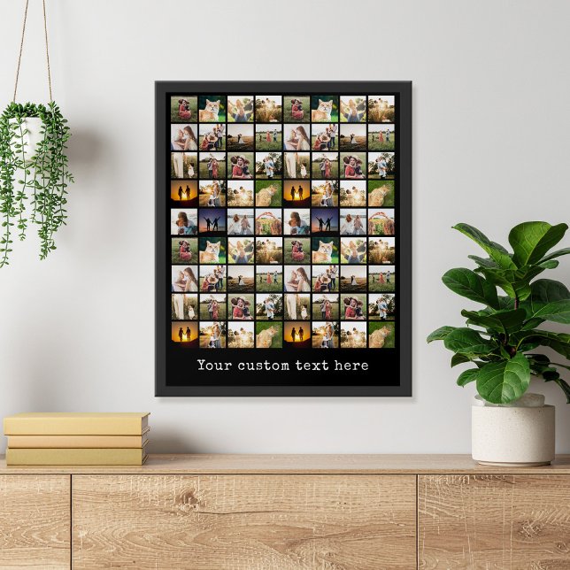 Personalized 72 Photo Collage Poster (Creator Uploaded)