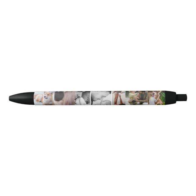 Personalized 7 Family Photo Collage Pen (Front)