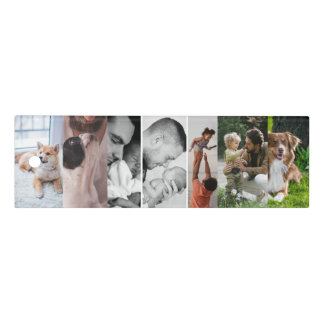 Personalized 7 Family Photo Collage Ruler