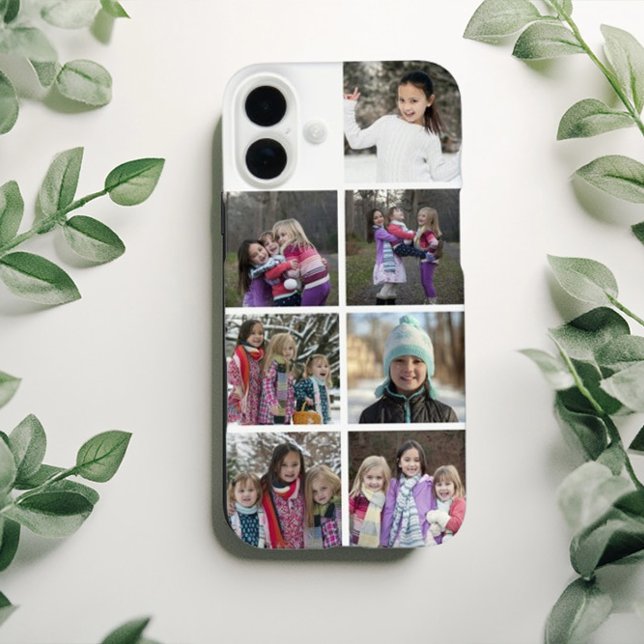 Personalized 7 Photo Collage Case-Mate iPhone Case (Creator Uploaded)