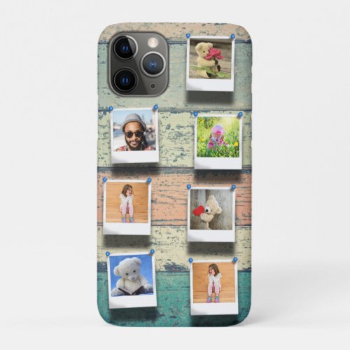 Personalized 7 Photo Collage iPhone 11 Pro Max iPhone 11 Pro Case