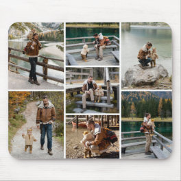 Personalized 7 Photo Mousepad