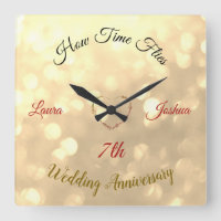 Personalized 7th Wedding Anniversary 