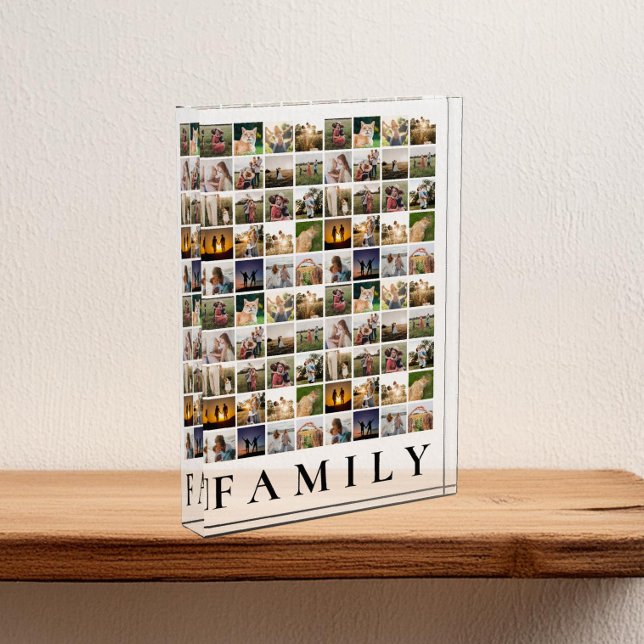 Personalized 80 Photo Collage Block (Creator Uploaded)