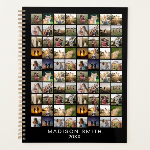 Personalized 80 Photo Collage Planner