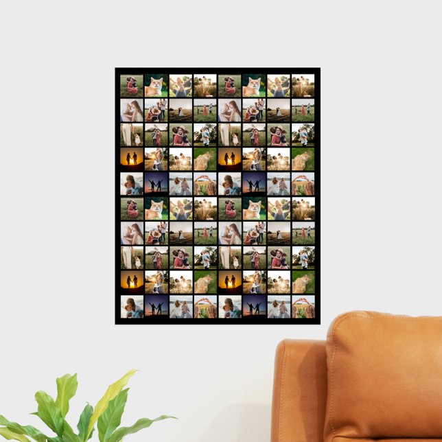 Personalized 80 Photo Collage Poster (Creator Uploaded)