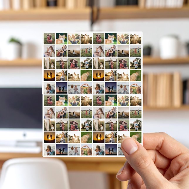 Personalized 80 Photo Collage Sticker (Creator Uploaded)