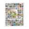 Personalized 81 Photo Collage Custom Color