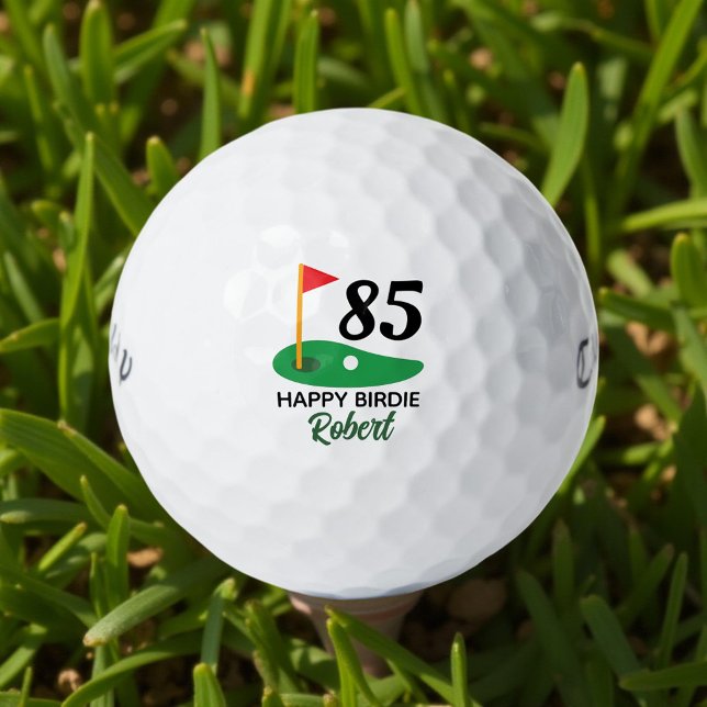 Personalized 85th Birthday Gift for Golfer Golf Balls (Creator Uploaded)