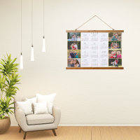 Personalized 8 Photo Collage 2025 Family Calendar