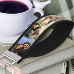 Personalized 8 Photo Collage Wrist Keychain<br><div class="desc">Create your own personalized wrist keychain with a custom photo strip. The template is set up for you to create your photo collage with up to 8 different images. Family photographs, pet pictures, selfies, instagram pics or wedding portraits will all look great. If you don't have 8 different photos or,...</div>