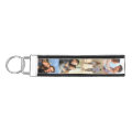 Personalized 8 Photo Collage Wrist Keychain | Zazzle