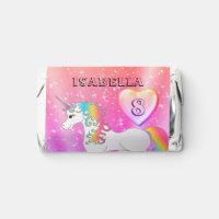 Personalized 8th Birthday Unicorn Candy 