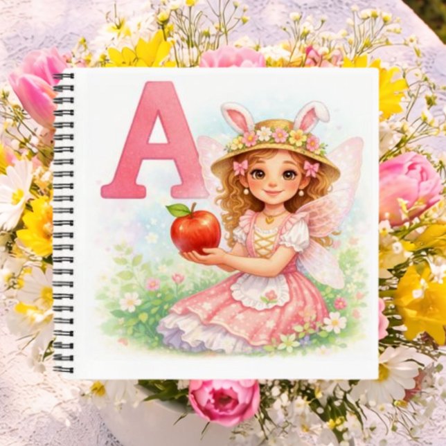 Personalized A Fairy Name Gift for Girls Notebook (Creator Uploaded)
