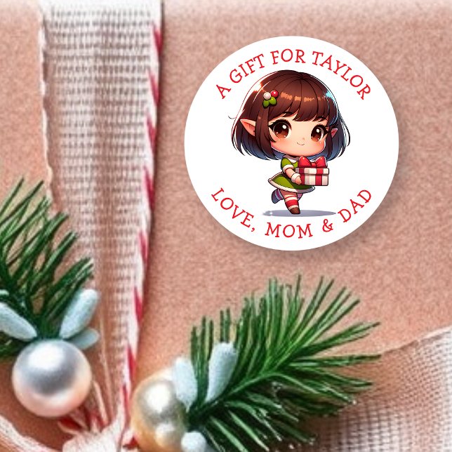 Personalized a Gift for You Christmas Gift Tags  (Creator Uploaded)