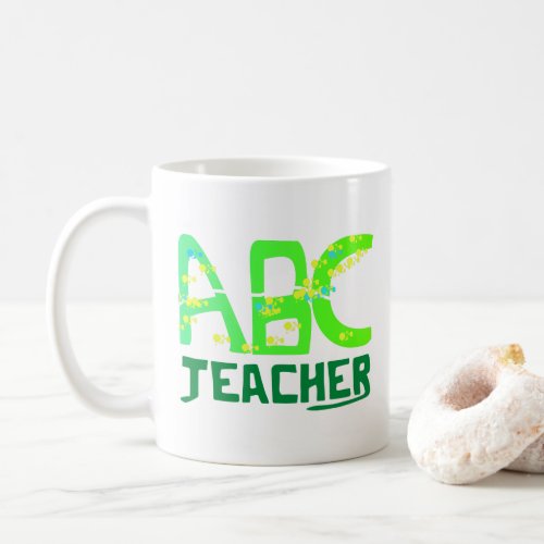 Personalized ABC Teacher Coffee Mug