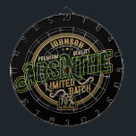 Personalized Absinthe Herbal Spirit Liquor Label Dart Board<br><div class="desc">Personalized Absinthe Herbal Spirit Vintage Liquor Label design. Personalize with your Name or Custom Text! Have a question? Send us a message!</div>