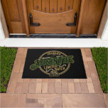 Personalized Absinthe Herbal Spirit Liquor Label Doormat