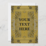 Personalized Abstract Art Deco Event Invitation