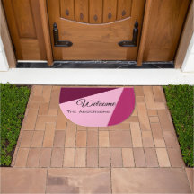 Personalized Abstract Modern Pink Hues