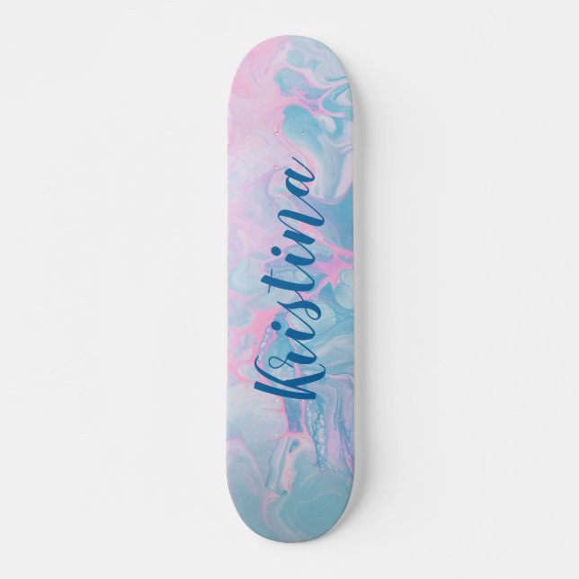 Personalized Abstract Skateboard (Front)