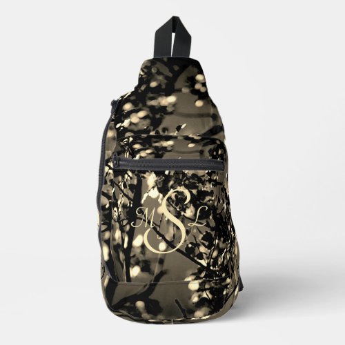 Personalized Abstract Sling Bag